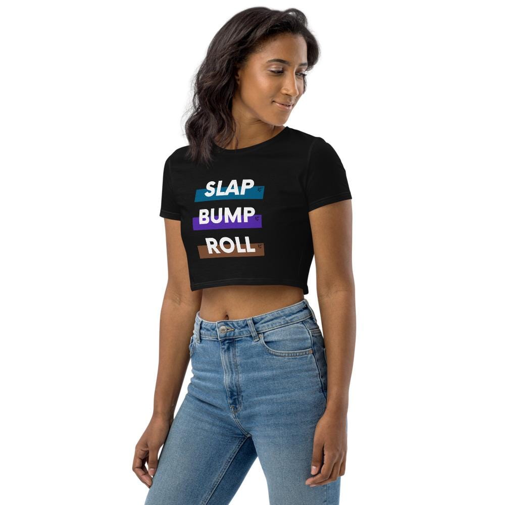 jiu jitsu gear BJJ apparel Slap Bump Roll ~ Organic Crop Top