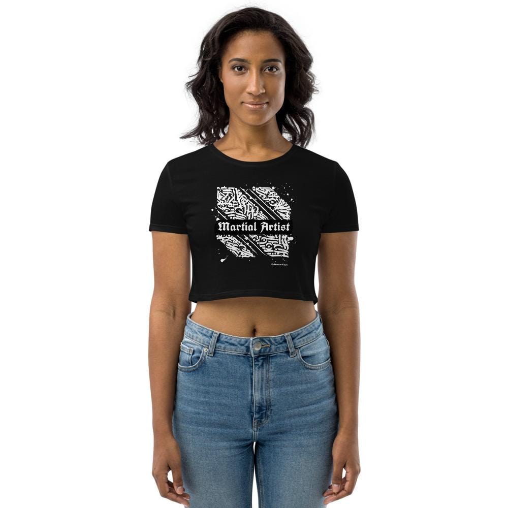 jiu jitsu gear BJJ apparel Sovereign Martial Artist ~ Organic Crop Top