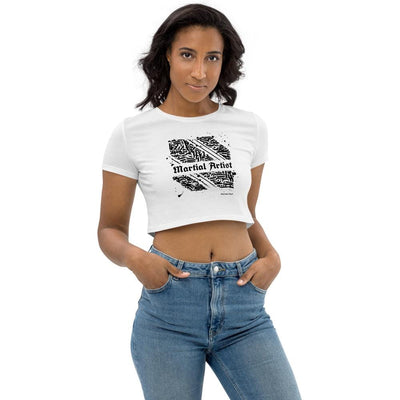 jiu jitsu gear BJJ apparel Sovereign Martial Artist ~ Organic Crop Top