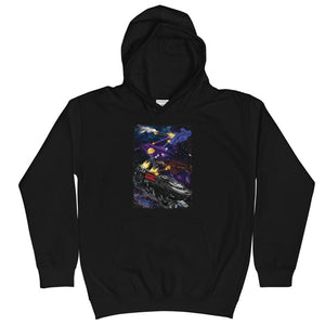 jiu jitsu gear BJJ apparel Spar Wars: Spaceships ~ Kids Hoodie