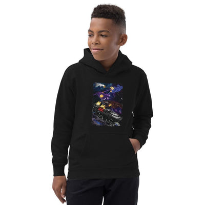 jiu jitsu gear BJJ apparel Spar Wars: Spaceships ~ Kids Hoodie