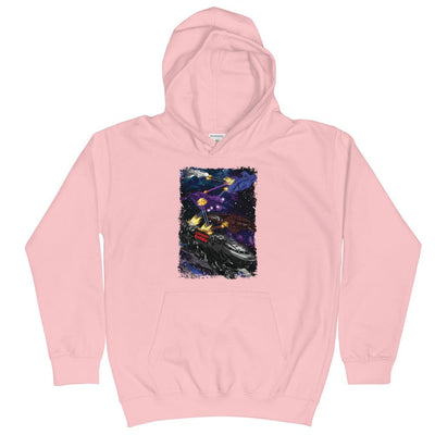 jiu jitsu gear BJJ apparel Spar Wars: Spaceships ~ Kids Hoodie