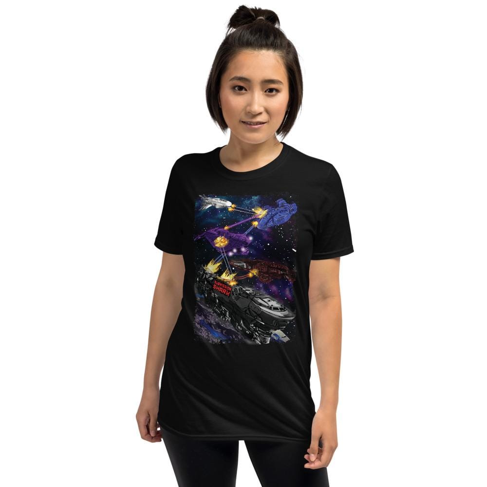 jiu jitsu gear BJJ apparel Spar Wars: Spaceships Tee