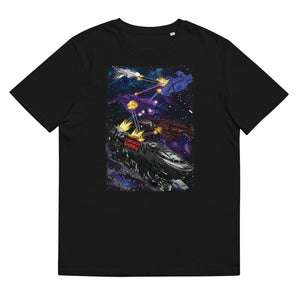 jiu jitsu gear BJJ apparel Spar Wars: Spaceships ~ Unisex Organic T-Shirt