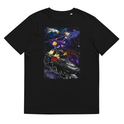 jiu jitsu gear BJJ apparel Spar Wars: Spaceships ~ Unisex Organic T-Shirt