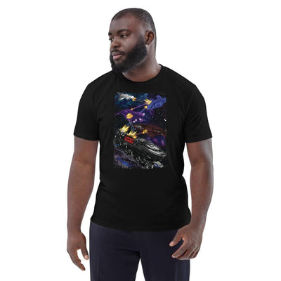 jiu jitsu gear BJJ apparel Spar Wars: Spaceships ~ Unisex Organic T-Shirt