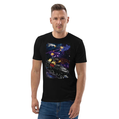 jiu jitsu gear BJJ apparel Spar Wars: Spaceships ~ Unisex Organic T-Shirt