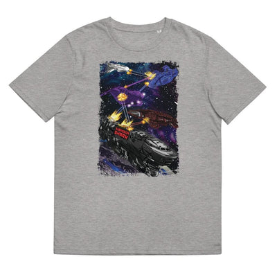 jiu jitsu gear BJJ apparel Spar Wars: Spaceships ~ Unisex Organic T-Shirt