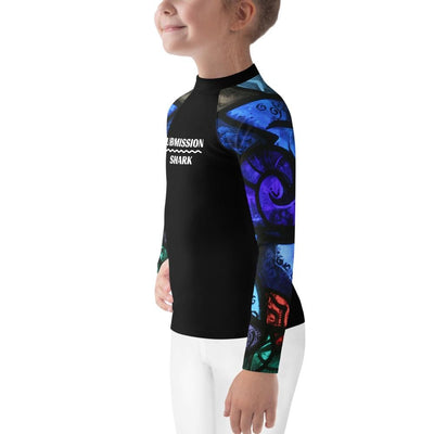 jiu jitsu gear BJJ apparel Spiritual Awakening ~ Kids Rash Guard