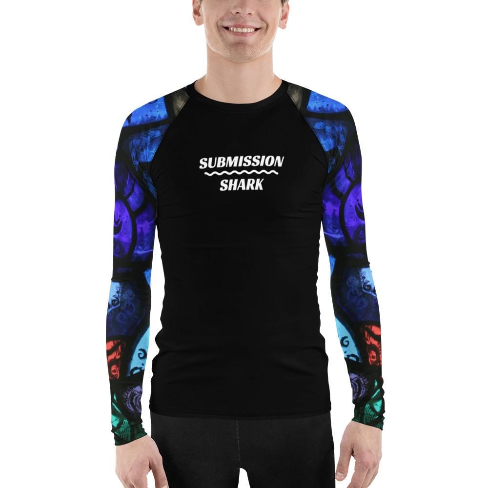 jiu jitsu gear BJJ apparel Spiritual Awakening ~ Men's BJJ Rash Guard