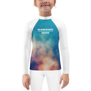 jiu jitsu gear BJJ apparel Stardust Love ~ Kid's Rash Guard