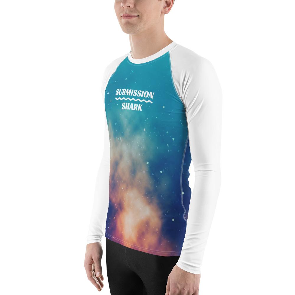 jiu jitsu gear BJJ apparel Stardust Love ~ Men's BJJ Rash Guard