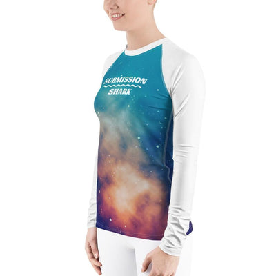 jiu jitsu gear BJJ apparel Stardust Love ~ Women's Rash Guard