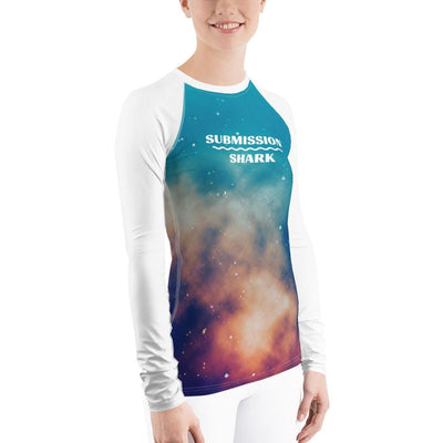 jiu jitsu gear BJJ apparel Stardust Love ~ Women's Rash Guard