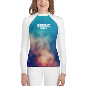 jiu jitsu gear BJJ apparel Stardust Love ~ Youth Rash Guard