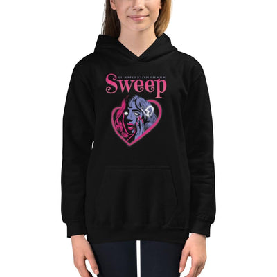 jiu jitsu gear BJJ apparel Sweep Heart ~ Kids Hoodie