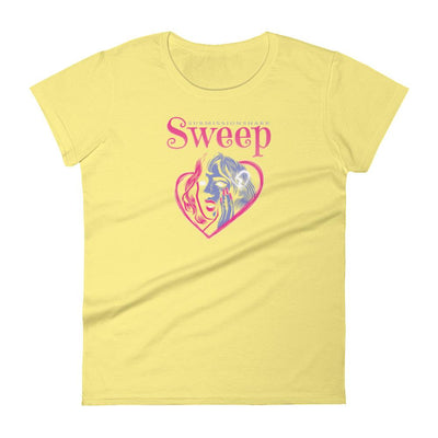 jiu jitsu gear BJJ apparel Sweep Heart ~ Women's Fashion Fit Tee