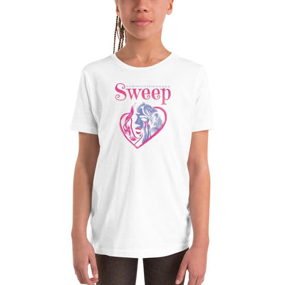 jiu jitsu gear BJJ apparel Sweep Heart ~ Youth T-Shirt