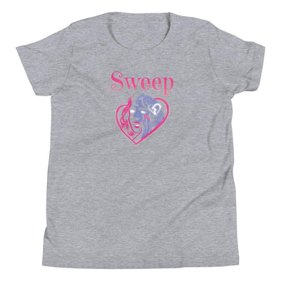 jiu jitsu gear BJJ apparel Sweep Heart ~ Youth T-Shirt