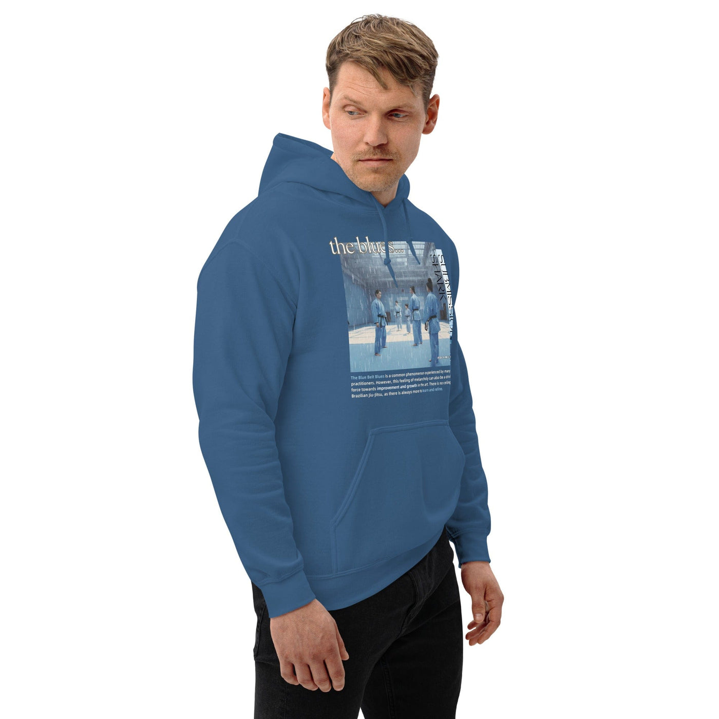 jiu jitsu gear BJJ apparel The Blues Hoodie