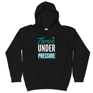 jiu jitsu gear BJJ apparel Thrive Under Pressure ~ Kids Hoodie