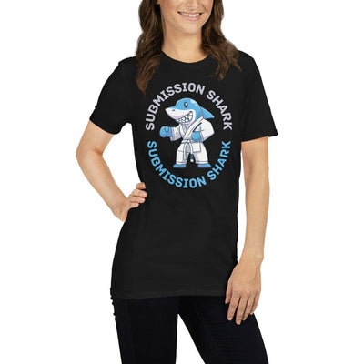 jiu jitsu gear BJJ apparel Toon Jitsu Shark Tee