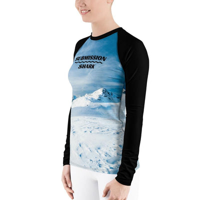 jiu jitsu gear BJJ apparel Tundra Avalanche ~ Women's Rash Guard