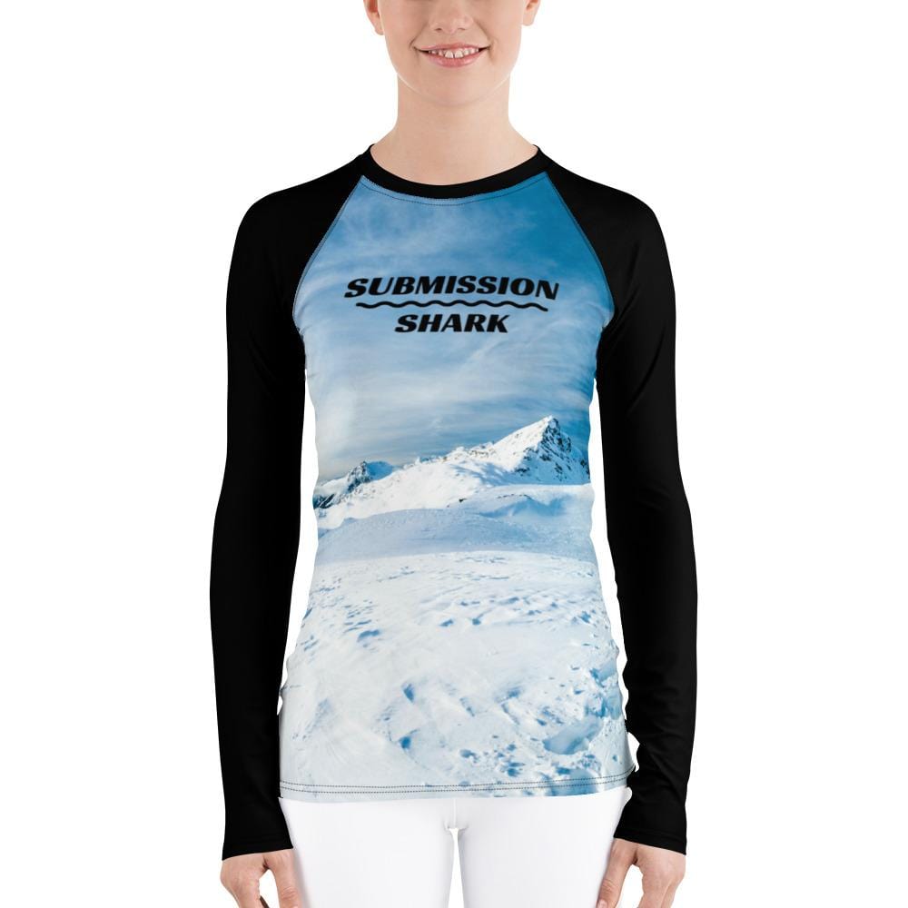 jiu jitsu gear BJJ apparel Tundra Avalanche ~ Women's Rash Guard