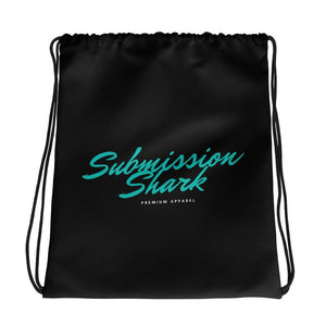 jiu jitsu gear BJJ apparel Turquoise Love | Drawstring bag | Submission Shark