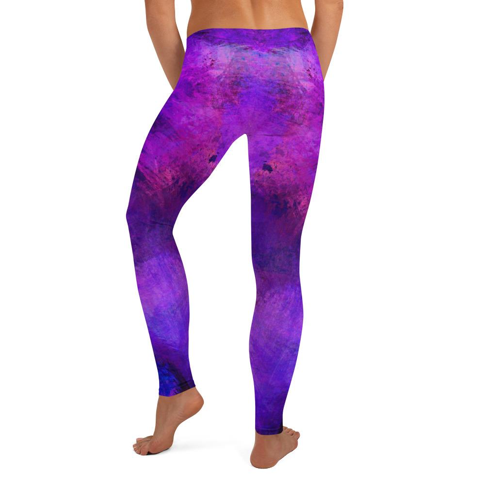 jiu jitsu gear BJJ apparel Violet Psionic ~ Full Guard Leggings *