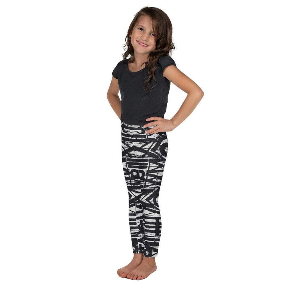 jiu jitsu gear BJJ apparel White Noise ~ Kid's Leggings