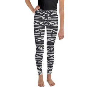 jiu jitsu gear BJJ apparel White Noise ~ Youth Leggings