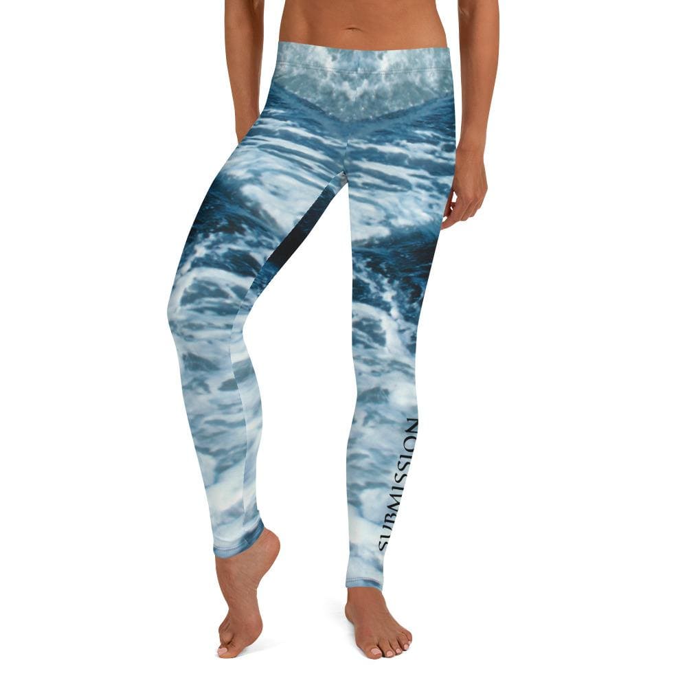 jiu jitsu gear BJJ apparel Wild Tides ~ Full Guard Leggings