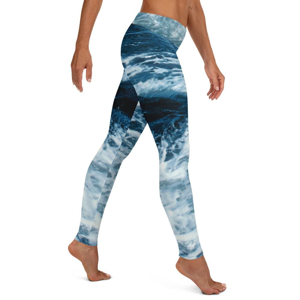 jiu jitsu gear BJJ apparel Wild Tides ~ Full Guard Leggings