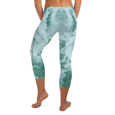 jiu jitsu gear BJJ apparel Windy Seas ~ Capri Leggings *