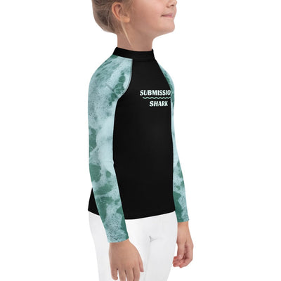 jiu jitsu gear BJJ apparel Windy Seas ~ Kids Rash Guard *