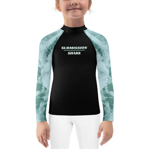 jiu jitsu gear BJJ apparel Windy Seas ~ Kids Rash Guard *