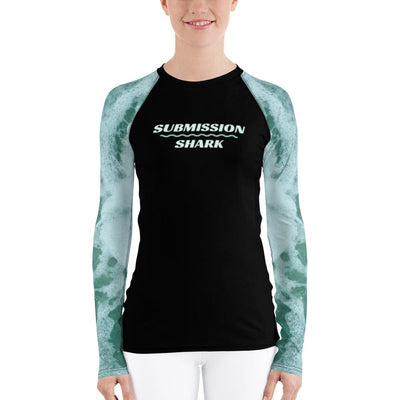 jiu jitsu gear BJJ apparel Windy Seas ~ Women's Rash Guard *