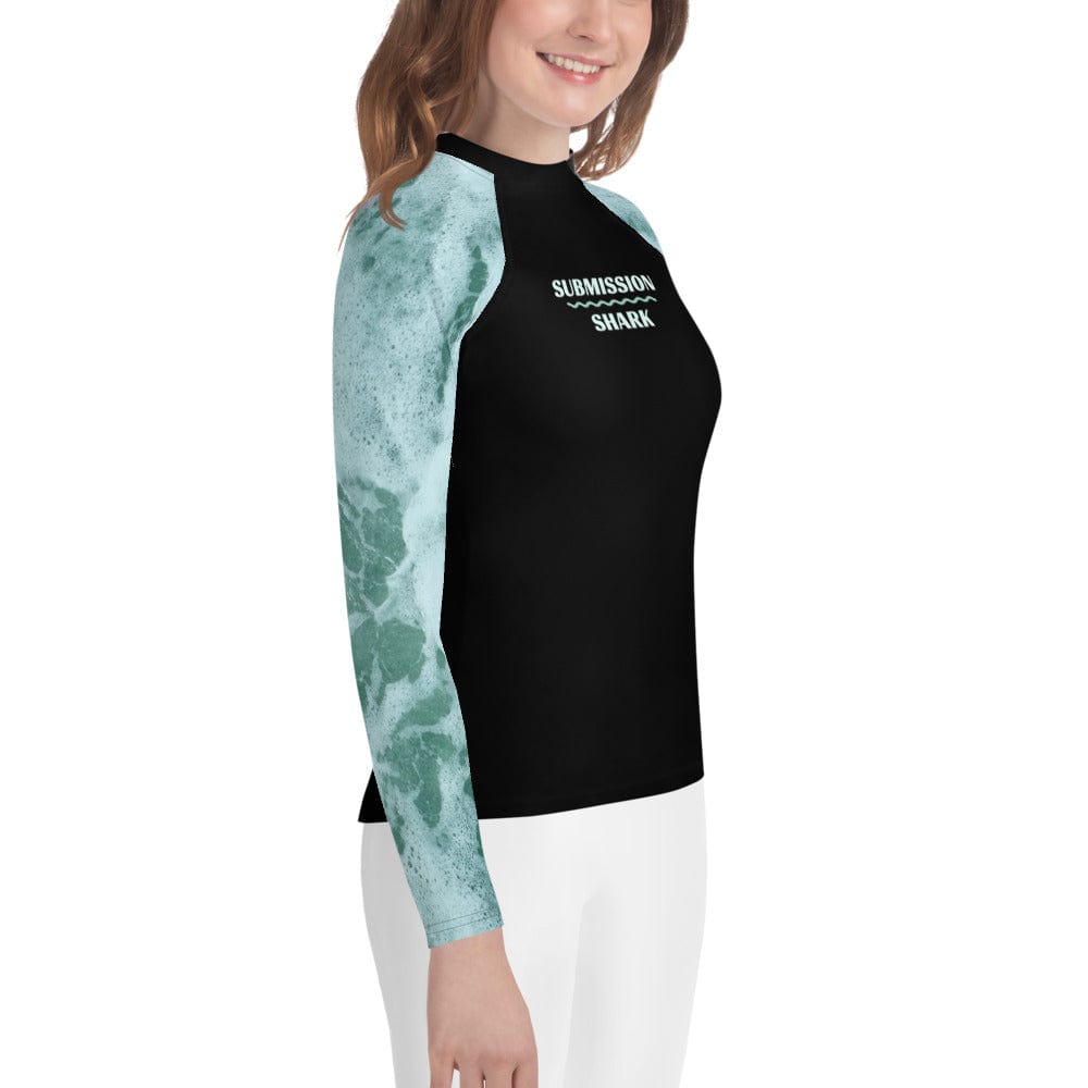 jiu jitsu gear BJJ apparel Windy Seas ~ Youth Rash Guard *