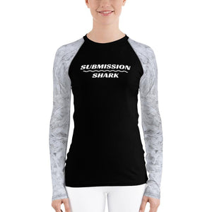 jiu jitsu gear BJJ apparel Winter Wonderland ~ Women's Rash Guard *