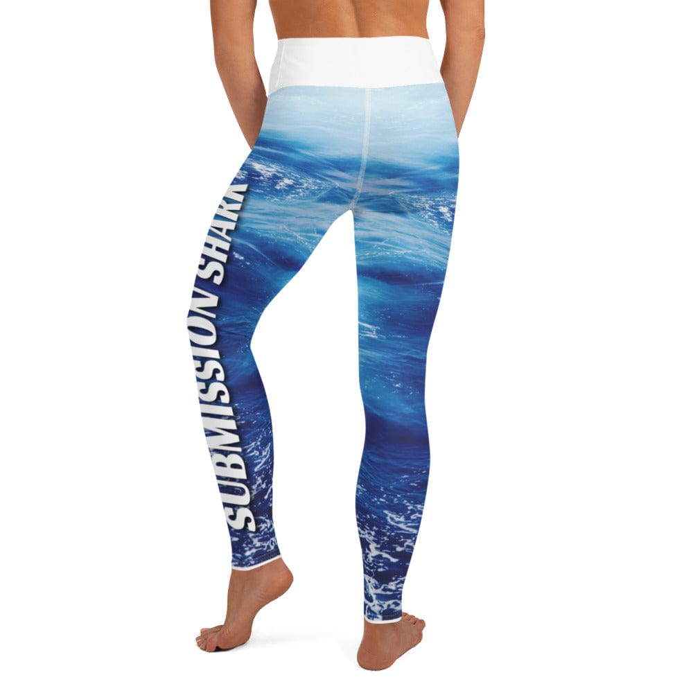 jiu jitsu gear BJJ apparel Wonderful Waves ~ High-Waist Leggings *