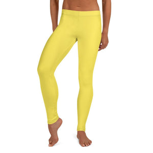 jiu jitsu gear BJJ apparel Yellow SS Premium Standard ~ Full Guard Leggings