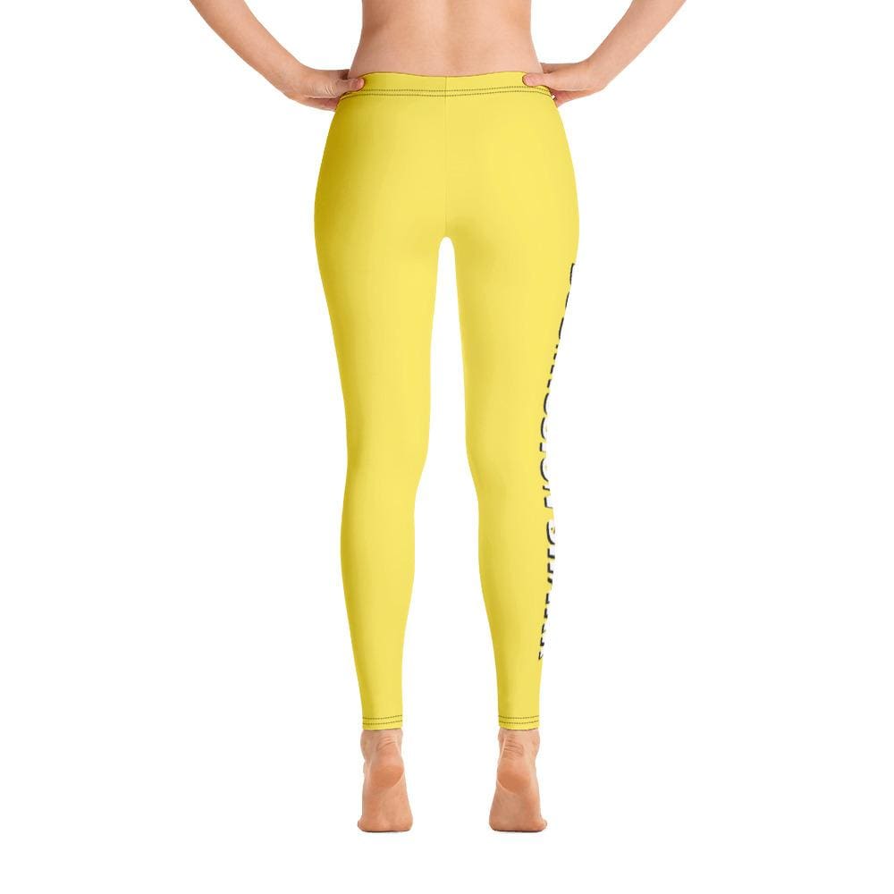 jiu jitsu gear BJJ apparel Yellow SS Premium Standard ~ Full Guard Leggings