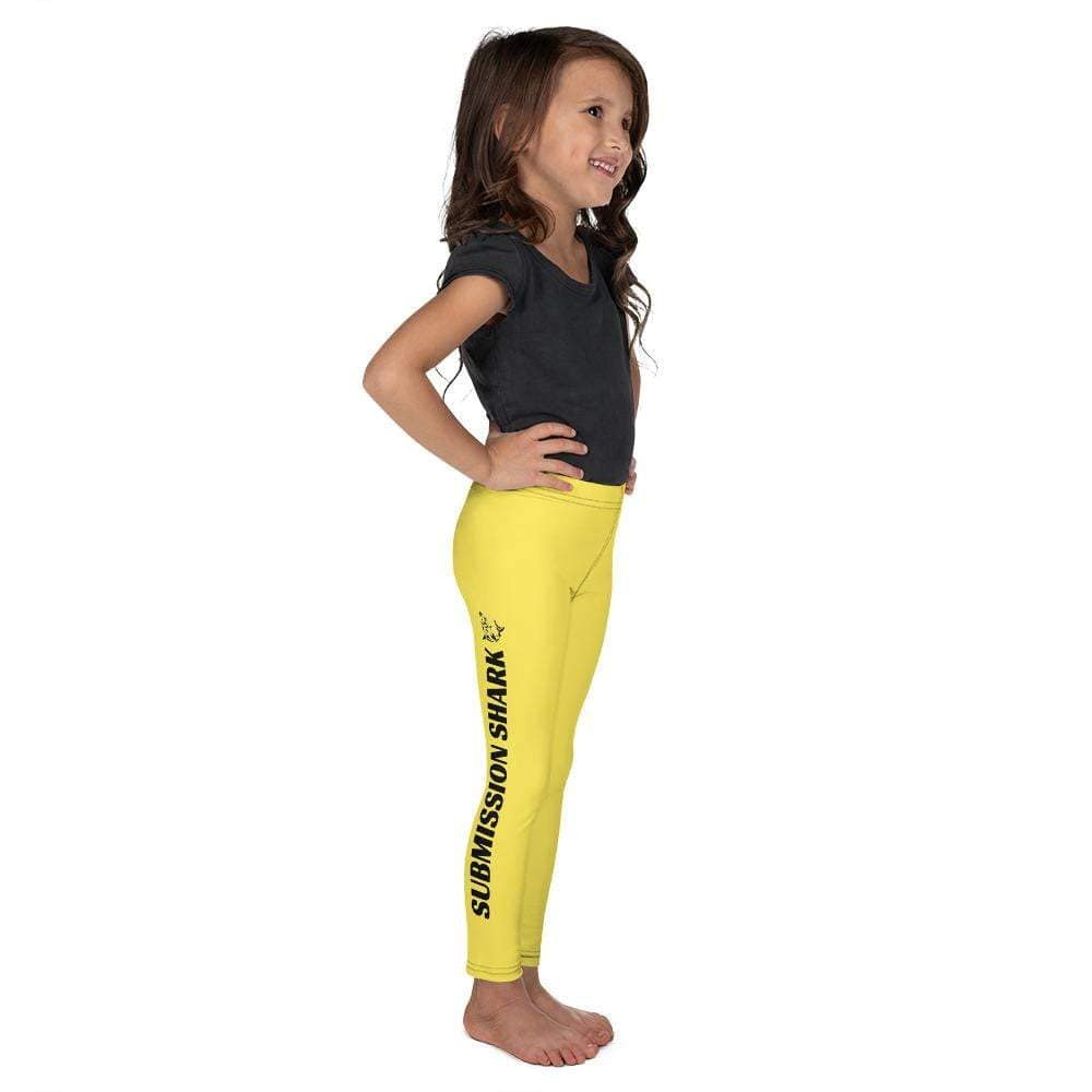 jiu jitsu gear BJJ apparel Yellow SS Premium Standard ~ Kid's Leggings