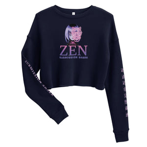 jiu jitsu gear BJJ apparel ZEN ~ Crop Sweatshirt