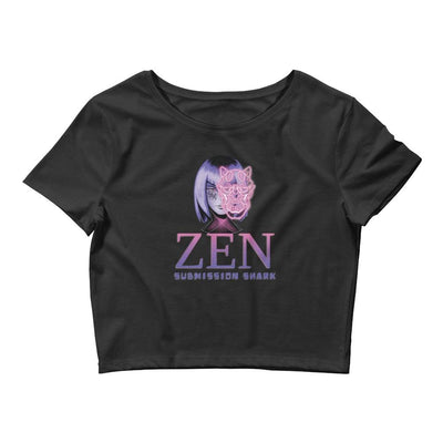 jiu jitsu gear BJJ apparel ZEN ~ Women’s Crop Tee