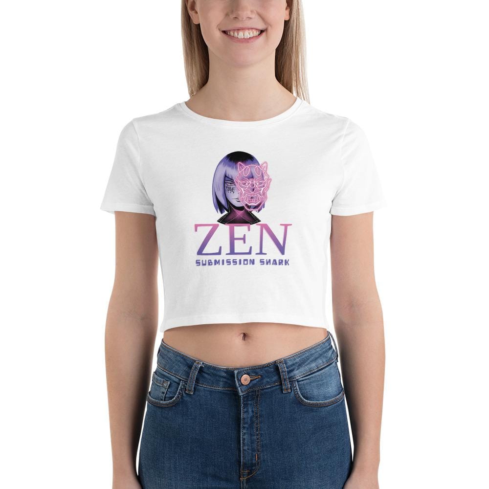 jiu jitsu gear BJJ apparel ZEN ~ Women’s Crop Tee