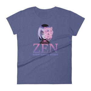 jiu jitsu gear BJJ apparel ZEN ~ Women's Fashion Fit Tee